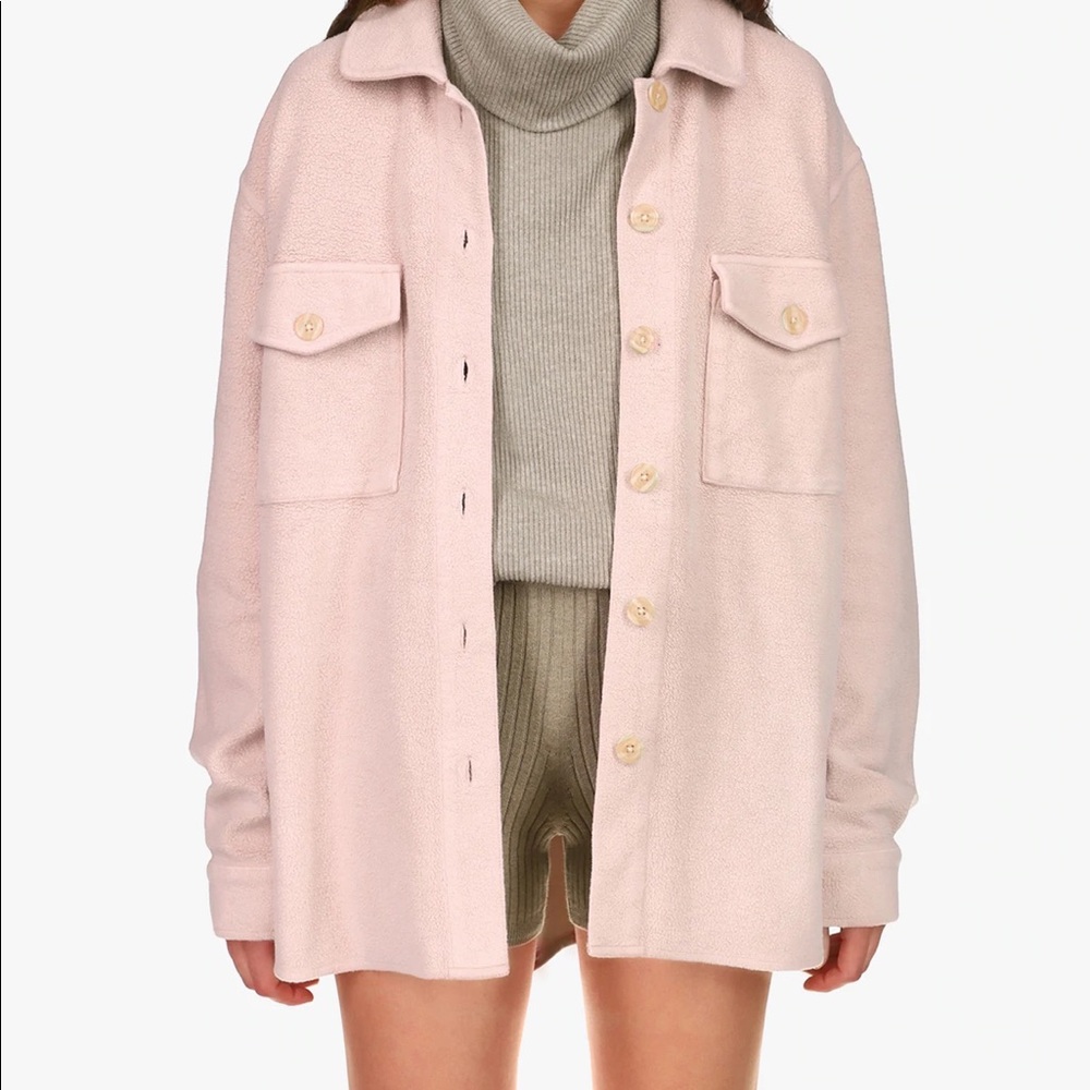 Sanctuary Shacket-Peppermint NWT